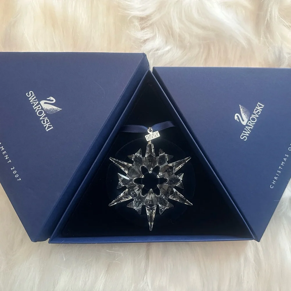2007 Swarovski Annual Crystal Christmas Ornament